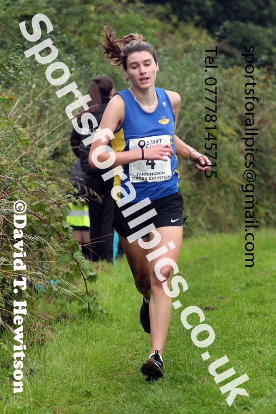 Senior Womens relay, 2021 Farringdon Open Cross Country, Sunderland . Photo: David T. Hewitson/Sports for All Pics